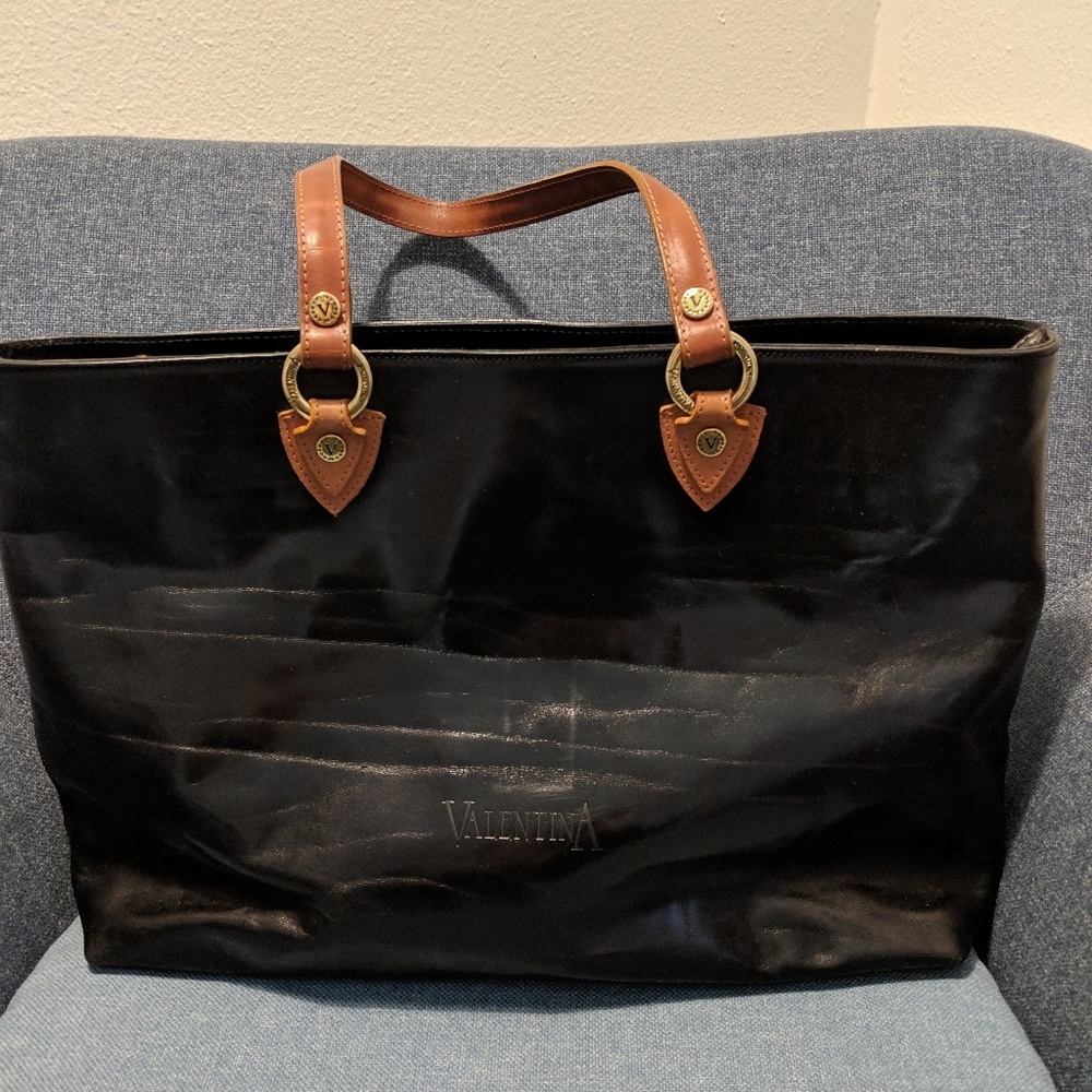 Valentina leather purse